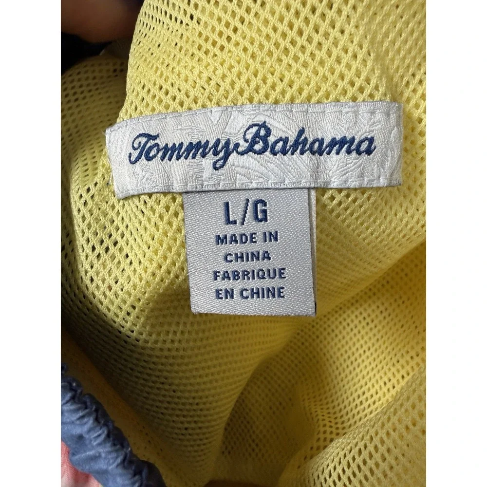 Tommy Bahama Men's Large Koi Fish‎ All Over Print Swim Trunks Shorts Mesh Lined
